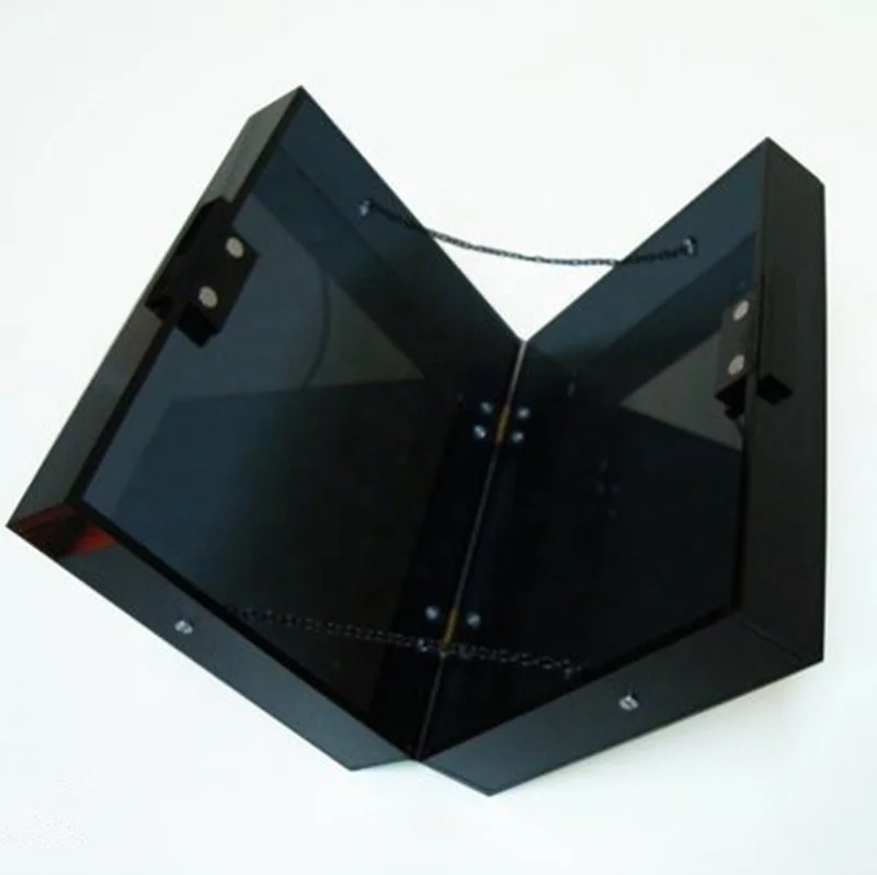 Factory price high quality black acrylic clutch bag, black lucite clutch, black plexiglass clutch bag