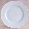 All Blank Flat Plate Customized Unbreakable Porcelain Dinnerware