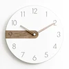 ZEROTONINE Worldwide Custom Wall Clock Dropship Arab Numbers Online Popular Top Sale Large White Wall Clock 2019