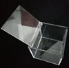 Custom design high quality custom Plexiglass PMMA cube acrylic boxes with lid