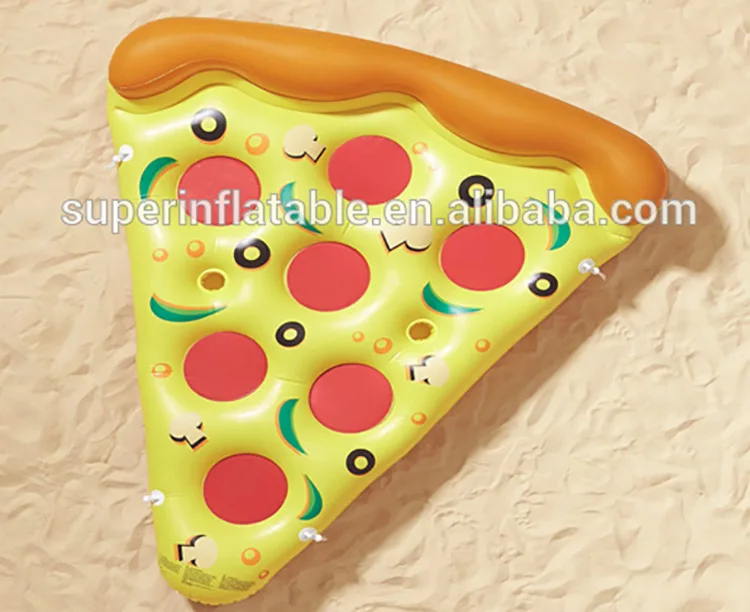 giant pizza float