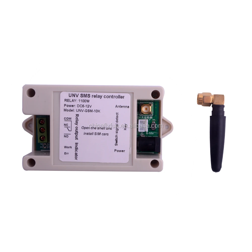1 Channel Relay Module SMS GSM Remote Control Switch SIM800C STM32F103CBT6 IOT 