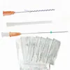 Hot-selling absorbable Face Lifting Sterile PDO Double Screw Thread with blunt cannula needle
