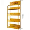 Factory flooring stand lubrication oil display rack car metal lube slushing compound display stand