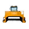 High quality mobile poultry manure mushroom compost turner fertilizer making machine