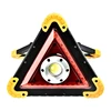 Car Emergency tools Warning Sign Triangle LED Work Light 18650 power bank