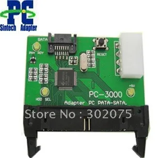 Disque dur SATA à IDE carte mère adaptateur pour PC 3000