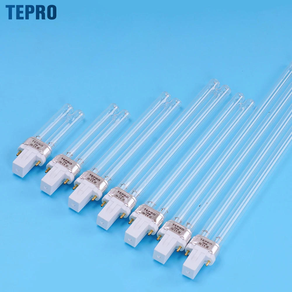 12mm UV Germicidal Lamp 55W 60W 95W Ultraviolet Disinfection Lamps 24W 35W 36W UVC Light