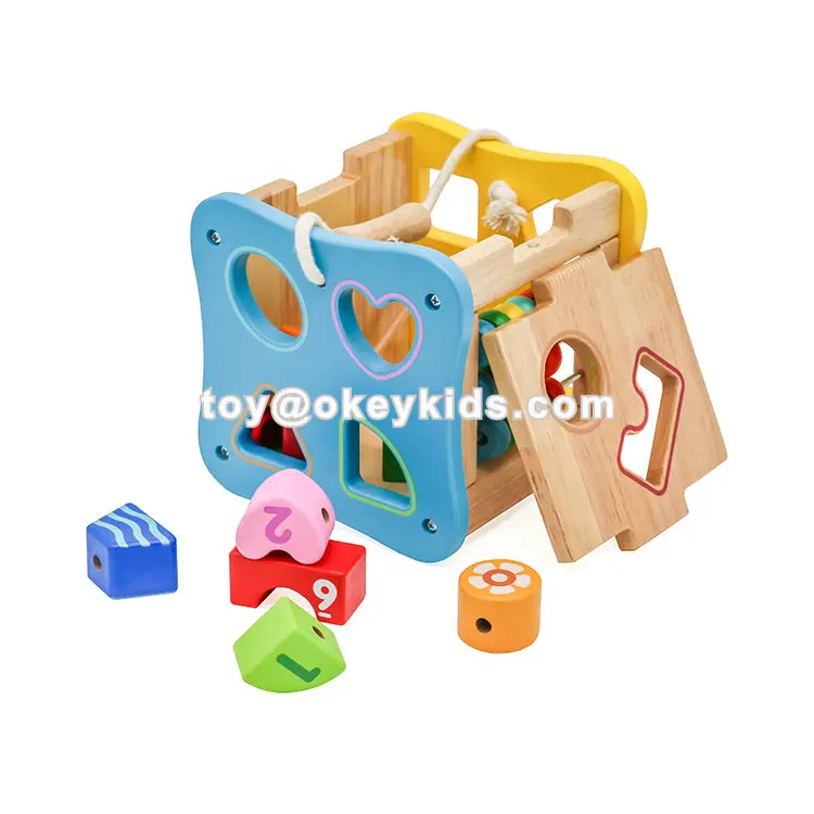 wooden activity box