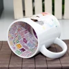 White Ceramic Theme Mother's Day 11oz for Sublimation Printing Coffee Mug