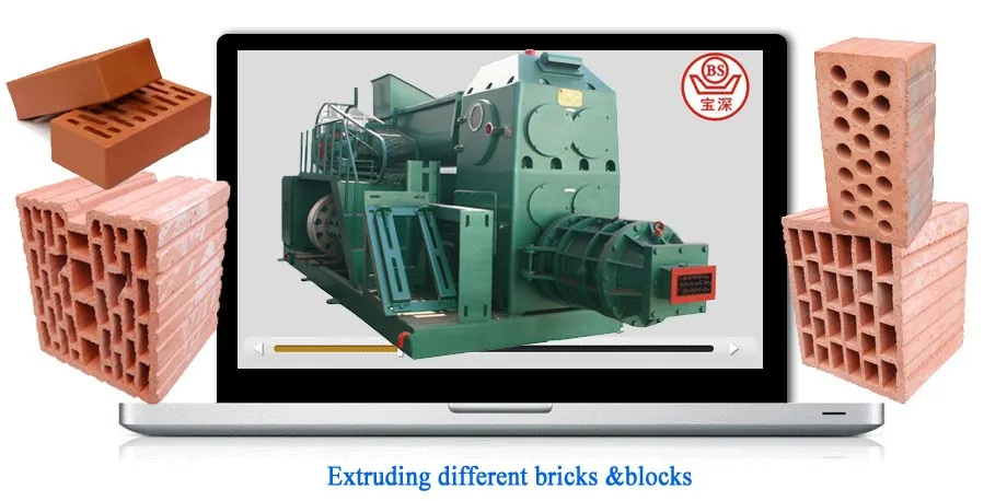 2019 china Best red clay brick making machine/china clay brick machinery