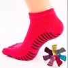 Men Women Sport Yoga Socks Exercise Gym Cotton Pilates Anti-slip Sock Five Toes
