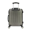 Favorable price PC four wheels trolley luggage, Popular style hard case luggage ABS trolley suitcase