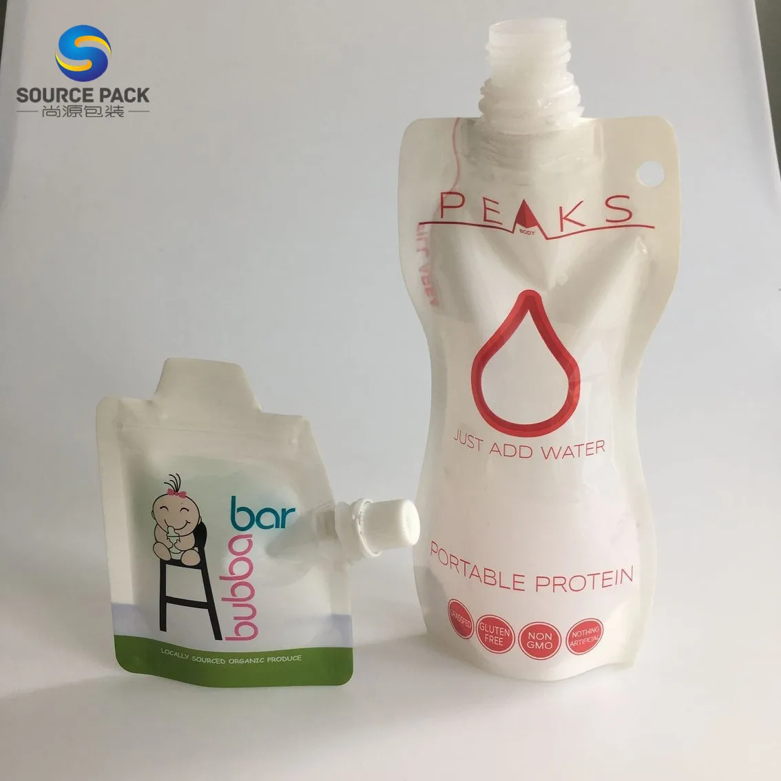 Customized Transparent Plastic Foldable Mineral And Purified Drinking