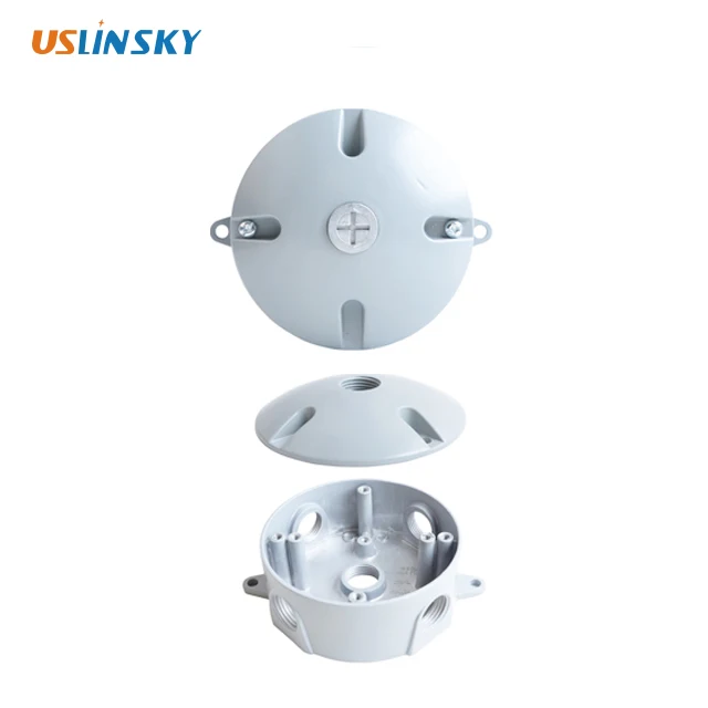 Ul Listed Decorative Junction Box Covers Aluminium Die Cast Junction