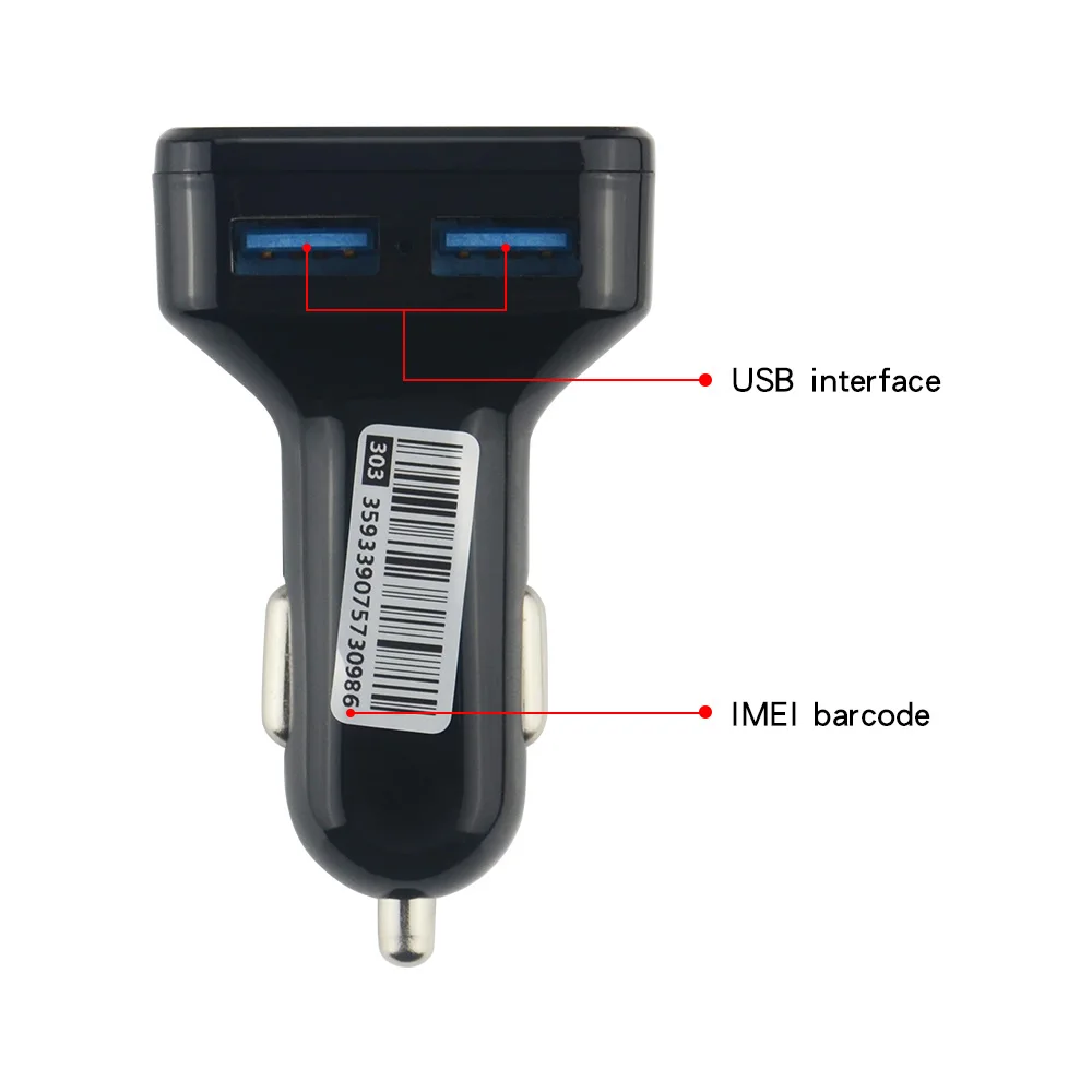 Sg007 Car Charger Gps Tracker Gps Wifi Lbs Mutimode Realtime Tracking