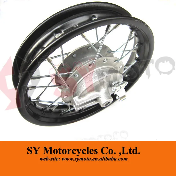 12 inch pit bike front wheel