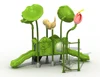 2.2mm thickness main columns big outdoor plastic playground slide