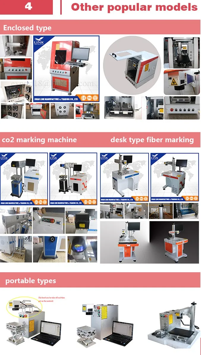 20w 30w mini portable fiber source laser engraving metal , fiber laser marking machine price