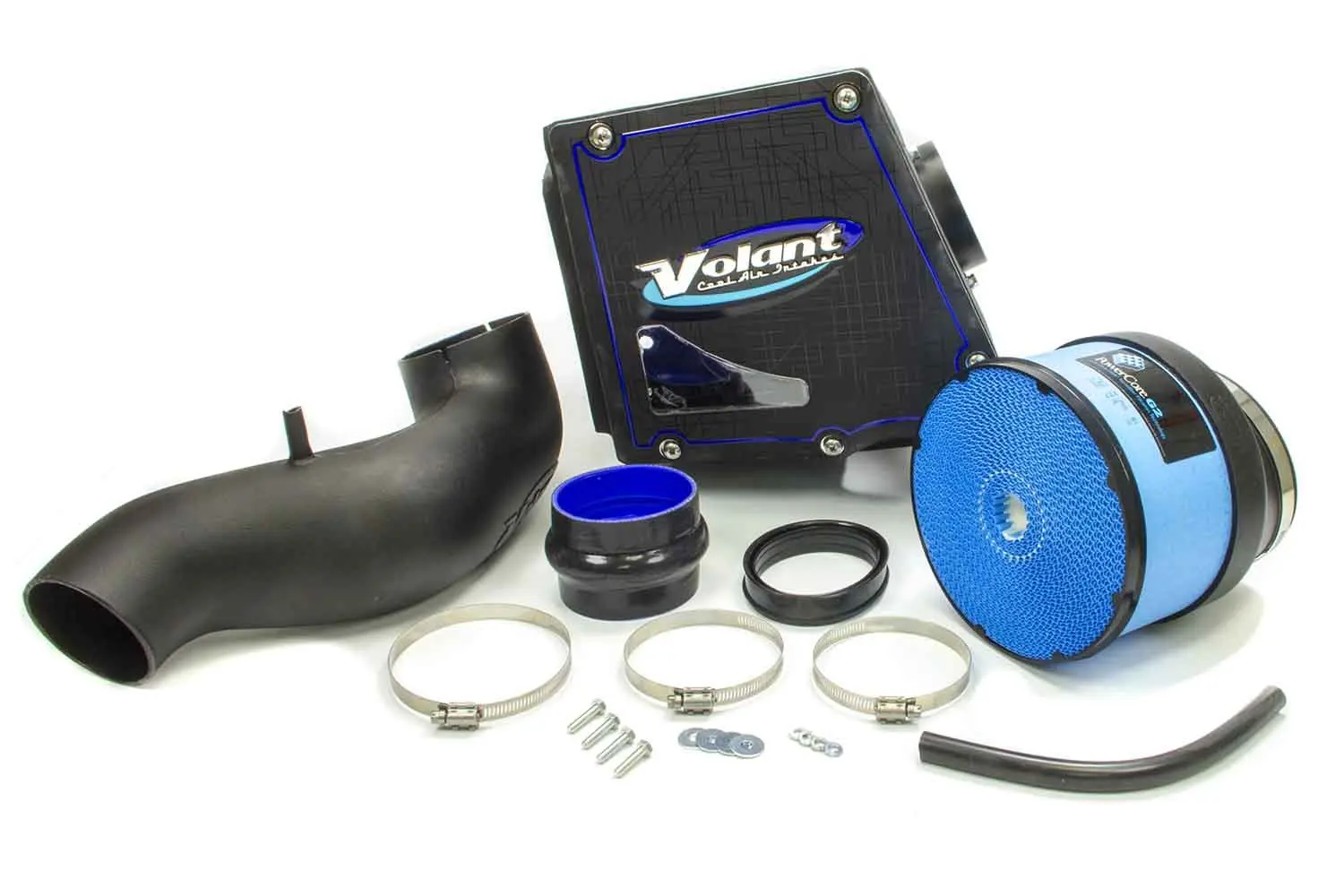 HPS 27-532WB Black Shortram Air Intake Kit Cool Short Ram SRI with K/&N Filter