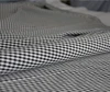 100 cotton checked fabric black and white textile for garment