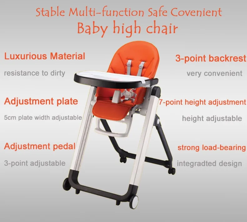 Hot Model 2 In 1 With Swing Baby High Chair Feeding Chairs Adult Baby