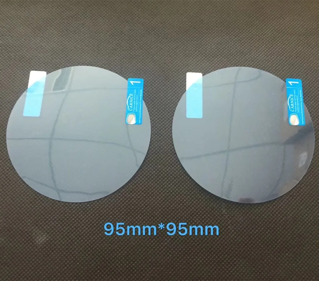 Newest 2pcs Car Anti Fog Film Antiglare Anti Mist Antiscratch