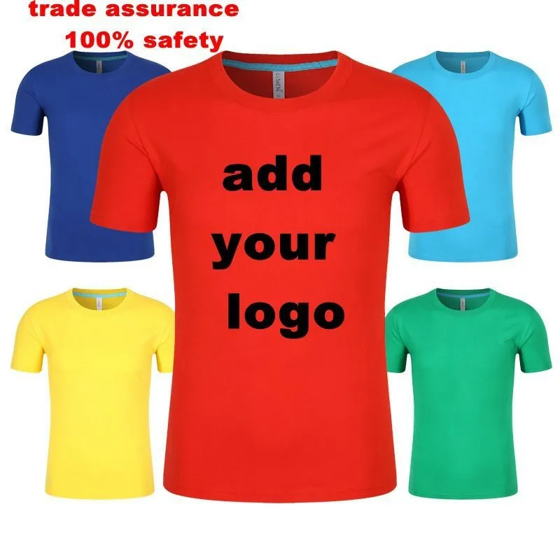 1pc Order Accept Eu/us Size 100 Cotton White Blank T Shirts Wholesale