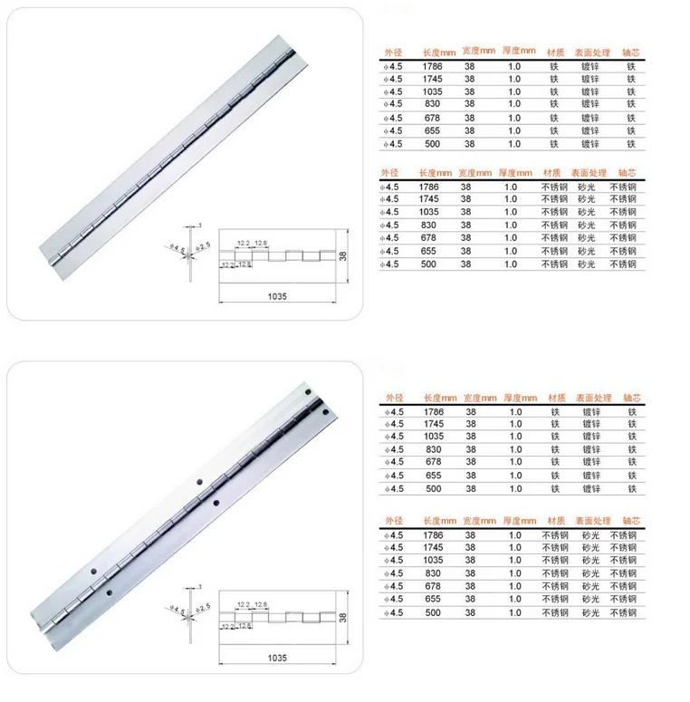 Stainless Steel Piano Hinge Stainless Steel Hinge Buy Piano Hinge