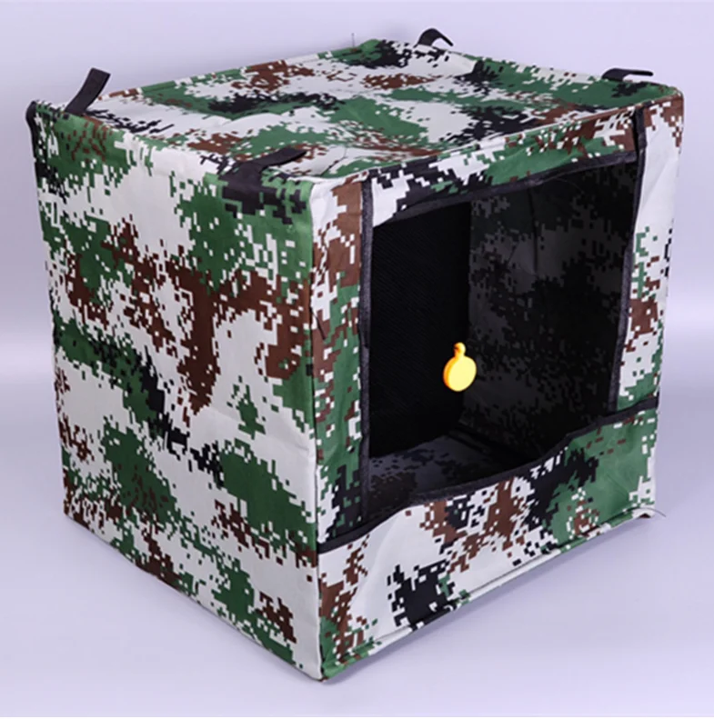 Soundproof Airsoft Shooting Target Box Slingshot Portable Target Case