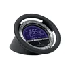 Automotive souvenir world time blue backlight car steering wheel alarm clock
