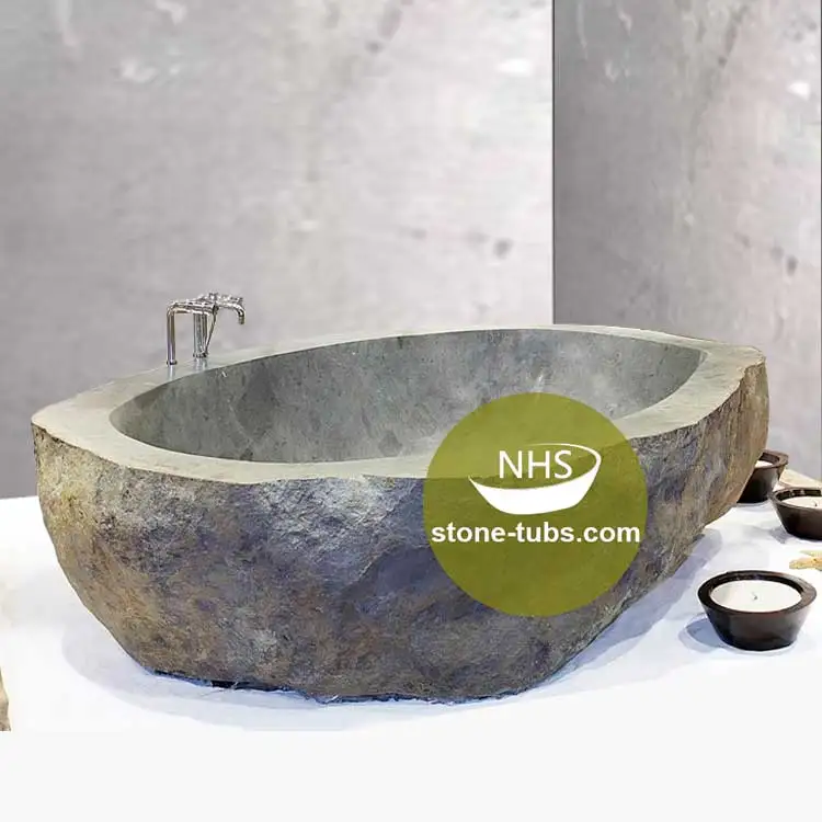 Natural Stone Rock Bathtub Hand Carved Oval Rock Stone Bathtub Buy
