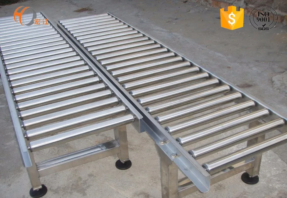 conveyor gravity pallet industrial rollers