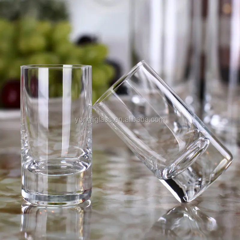 Wholesale crystal vodka shot glass, top grade mini shot glas , custom shot glass with logo