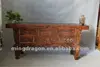Chinese antique furniture pine recycle wood Shanxi natural wood color seven drawer alter TV table