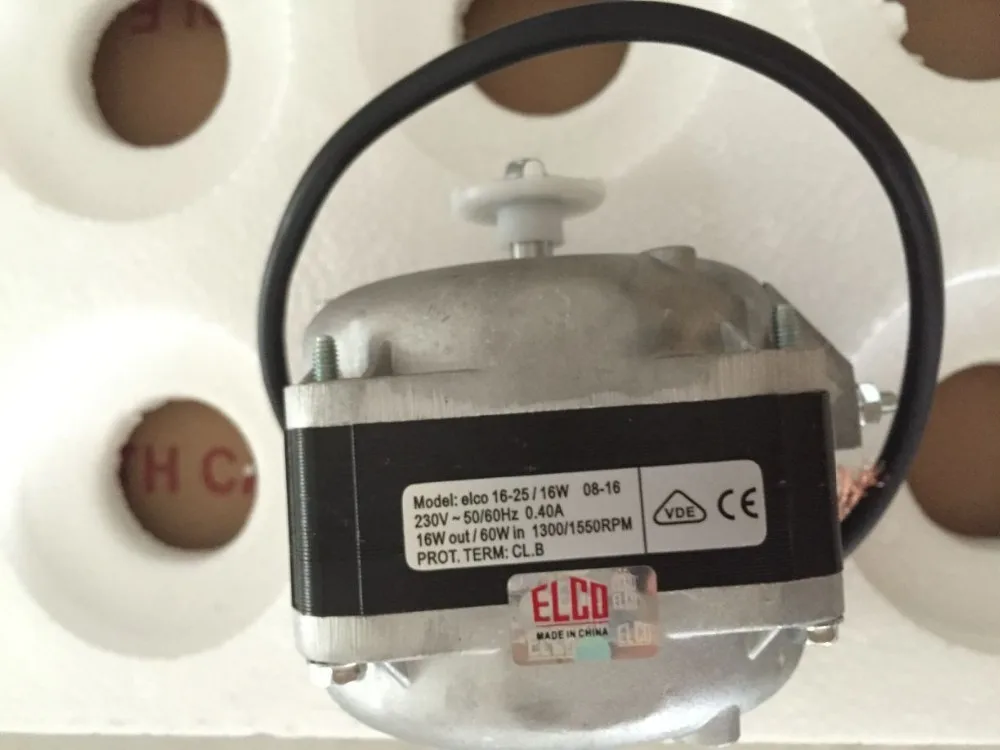 5w /8w /10w /18w 34w Fan Motor Elco Refrigerator Fan Motor For