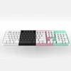 Top Popular Newest Office Keyboard With Round Key Cap Design, Multi-color And Multi-language Chocolate Wireless Keyboard