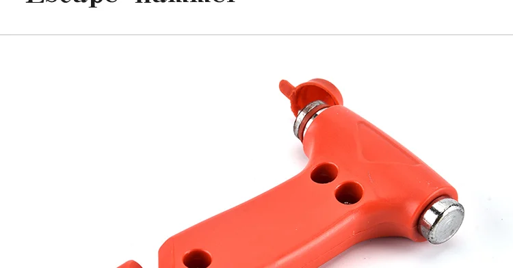 Top Amazon Portable Car Emergency hammer with pliers folding Escape tool Steel Axe Multifunctional Car Safety Hammer for outdoor