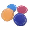 32mm/42mm PE crimp on pull out cap for tin can, plastic cap for lubricant