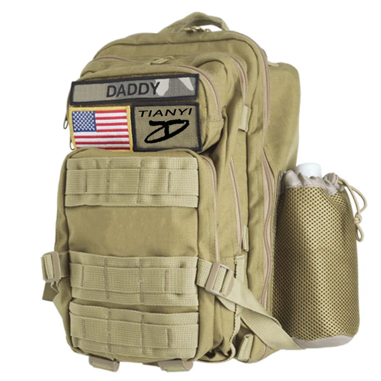 Tactical Military Daddy Day Packs Waterproof Camo Diaper Bag Backpack