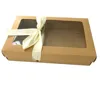 Custom Paper Packaging Gift Box With Clear Lid