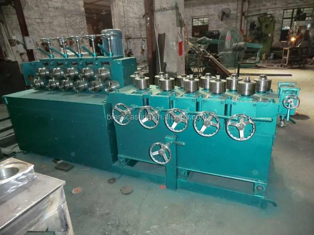 Brass Bar Copper Rod 22 Wheels Straightening Machine (Profile)