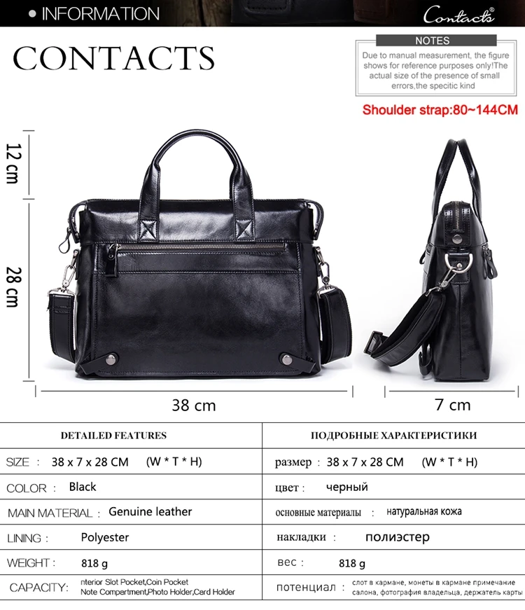 female leather briefcase