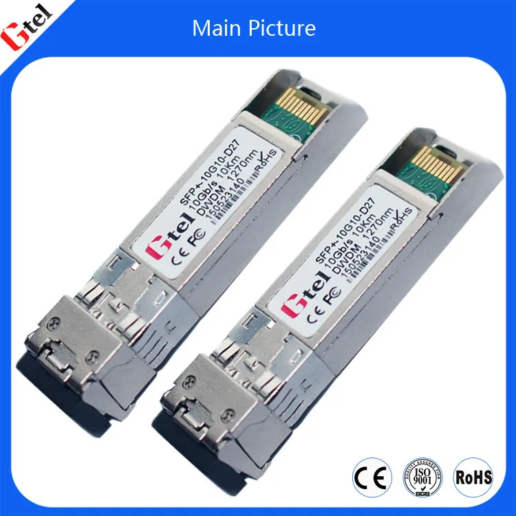 10gb/s Dwdm Sfp+ Module Sfp Optical Transceiver With Ddm Function Fiber