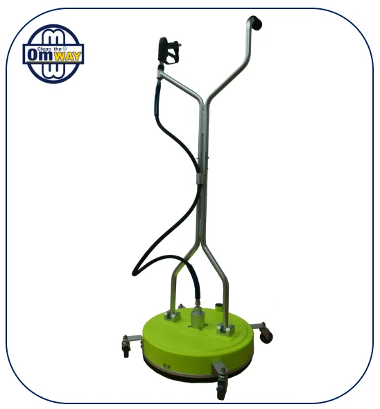 20" Plastic Surface Cleaner With Vacuum Port Commercial Use Concrete