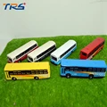 6PCS LOT 1 150 scale model metal bus for architecture model building train layout