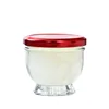 100ml cubilose glass jar bowl shape Bird's nest bottle with metal lid