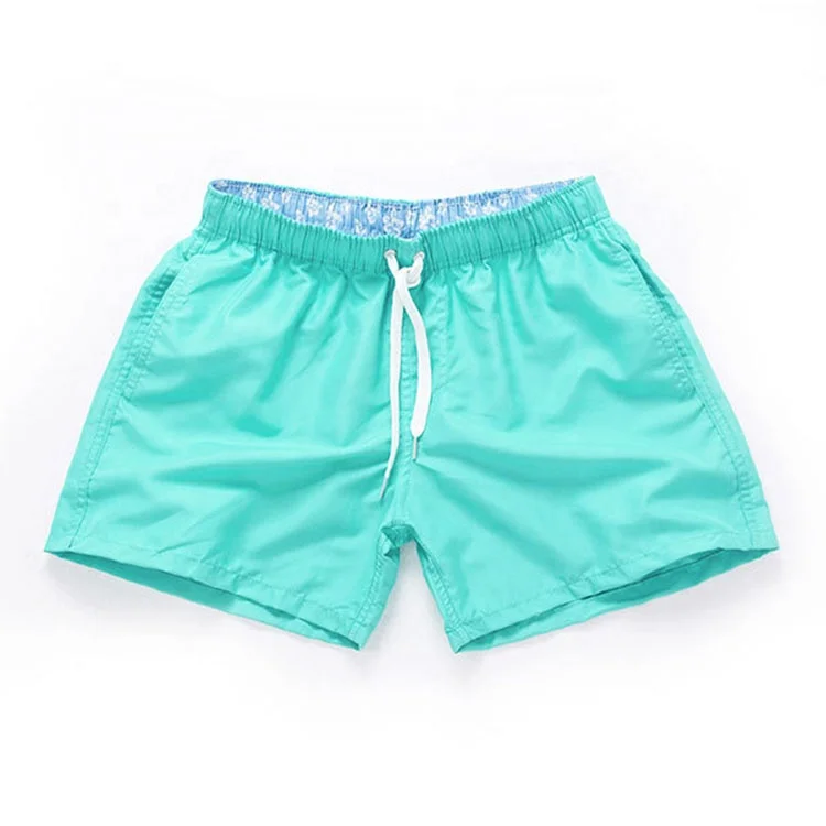 

Wholesale boys beach shorts swim trunks solid 2019 men swim trunks