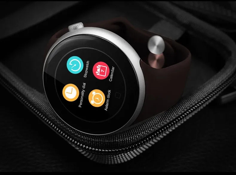 C1 Smart Watch 1.22 Dual Bluetooth IP67 Waterproof Heart Rate Monitor Siri Gesture Control Remote Camera for Android iOS