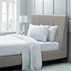 Luxurious Fine Percale 400TC 100% cotton sateen white egyptian cotton bed sheet